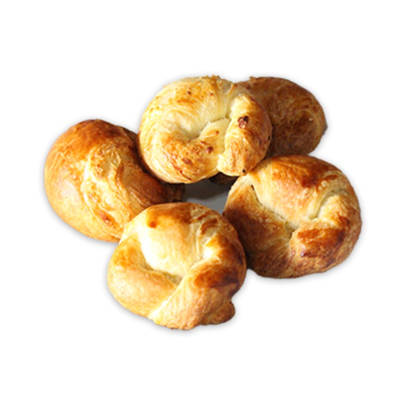 Croissant de peito de peru com ricota